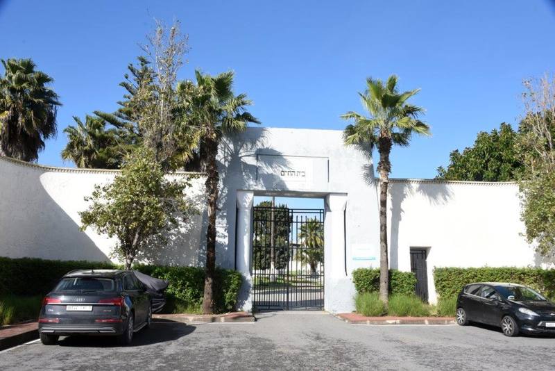 maroc rabat av hassan II cimetiere juif nouveau portail ZBL 6729 (122)